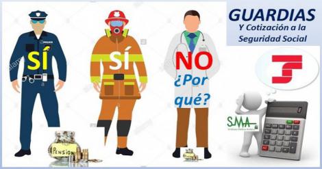 Queremos cotizar nuestras guardias como en otras profesiones (bomberos, policías..) Una justa reivindicación.