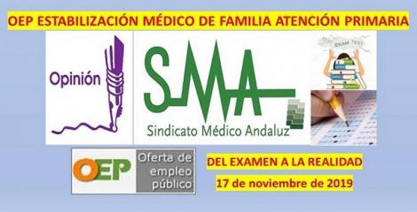 OEP de Estabilización de Médico/a de Familia de Atención Primaria: del examen a la realidad.