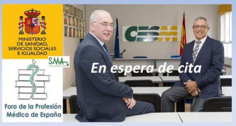 El Foro de las Profesiones Sanitarias, a la espera de cita en el Ministerio.