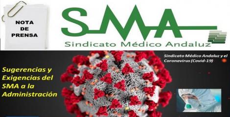 Comunicado del Sindicato Médico Andaluz sobre el Coronavirus (COVID-19)