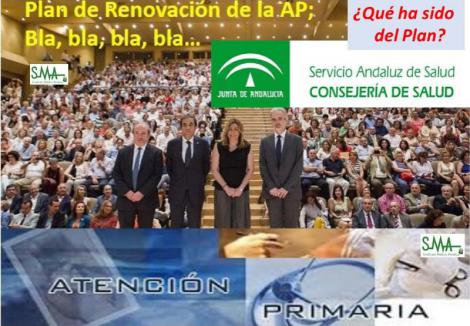 Situación actual de la Atención Primaria en el SAS.