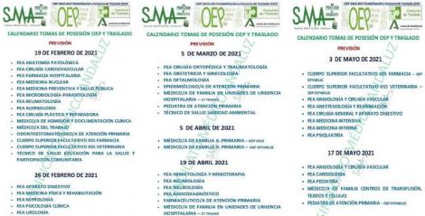 LAS TOMAS DE POSESIÓN DE LA OFERTA DE EMPLEO PÚBLICA Y TRASLADOS REINICIARÁN SUS PLAZOS LA PRÓXIMA SEMANA.