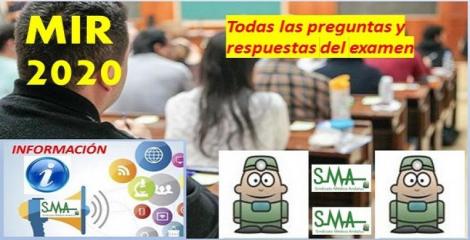 Todas las preguntas y respuestas del examen MIR 2020.
