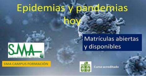 Convocatoria del curso de formación acreditado: Epidemias y pandemias hoy.