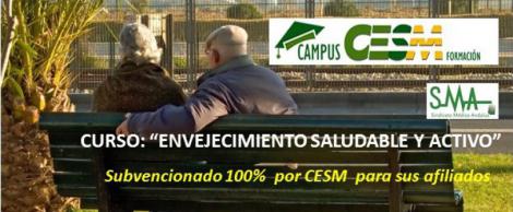 Campus CESM Formación: Primera edición del curso “Envejecimiento saludable y activo”