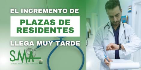 El incremento de plazas de residentes llega muy tarde