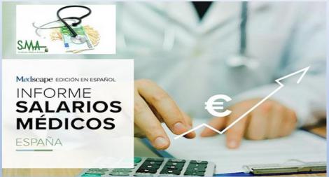 El salario del médico español, casi un 60% más bajo que en la UE.