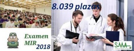 MIR 2018: Sanidad convoca 8.039 plazas, 267 más que el año pasado.