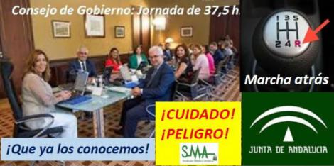 Los servicios jurídicos obligan a la Junta a parar el «truco» para las 35 horas.