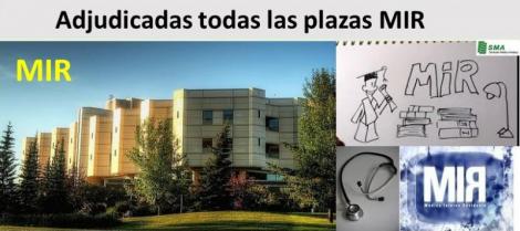 Adjudicadas todas las plazas MIR