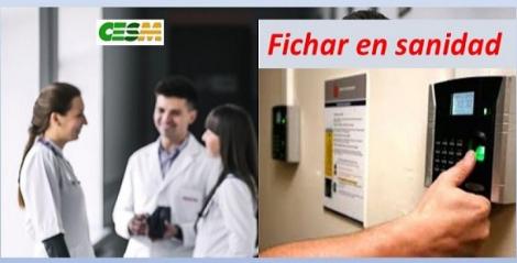 Fichar en sanidad es un sistema muy rígido, con pocos beneficios.