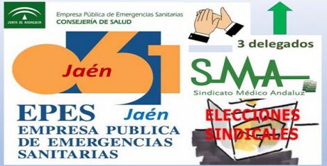 Éxito del SMA en las elecciones de la EPES-061 en Jaén.