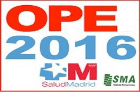 Madrid convoca la OPE 2016 con 400 plazas médicas.
