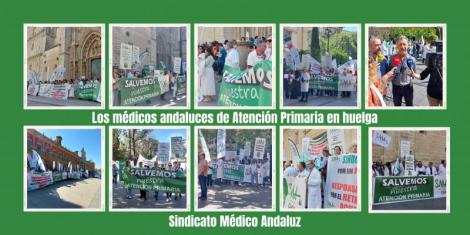 Los médicos andaluces de Atención Primaria en huelga
