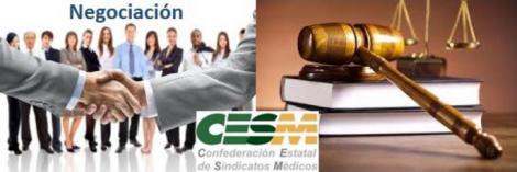 CESM aboga por compaginar la vía judicial con la negociación política para revisar la contratación temporal.