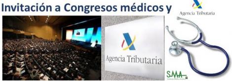 Hacienda aclarará si el médico debe declarar las invitaciones a congresos.