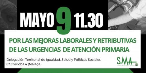 Los médicos andaluces exigen al SAS mejoras en las urgencias de Atención Primaria