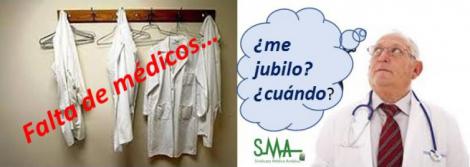 Las plantillas médicas, en riesgo si no se aumenta la edad de jubilación.