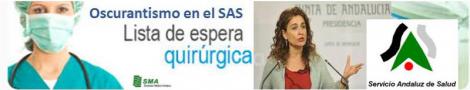 El Servicio Andaluz de Salud lleva un año sin publicar las listas de espera para operarse.