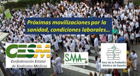 El Foro de la Profesión Médica apoya las protestas anunciadas por CESM para el primer trimestre.