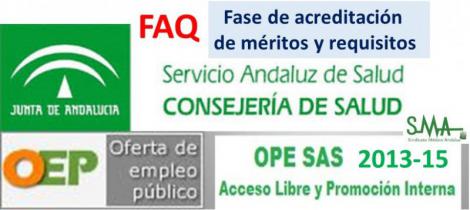 Preguntas y respuestas frecuentes OEP 2013-2015: Fase de acreditación de méritos y requisitos.