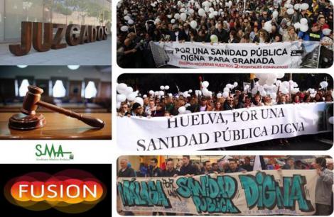 La «marea blanca» ya baraja la vía judicial.