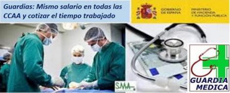 Acabar con las guardias médicas, “imposible” por plantillas y salarios.