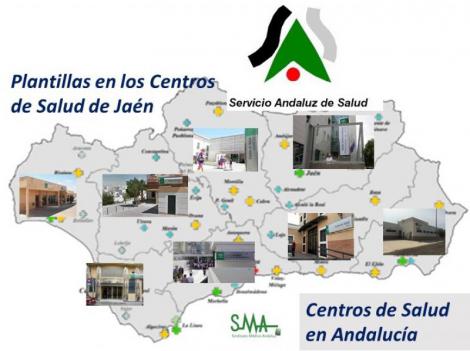 Plantillas reducidas hasta 12 días al mes en los centros de salud de Jaén.