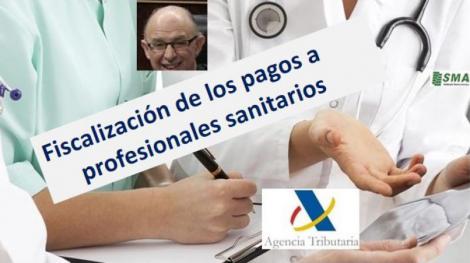 Hacienda reclamará impuestos por pagos a médicos desde 2012.
