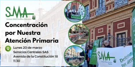 El Sindicato Médico Andaluz retomará las movilizaciones