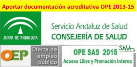 Publicados en el BOJA los listados de opositores a quienes se les requiere presentar documentación para la OPE 2013-2015.