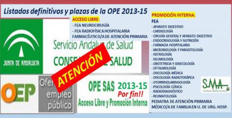 Publicadas en Boja después de 3 años y medio de la convocatoria, las primeras plazas fijas de la OPE 2013-15.
