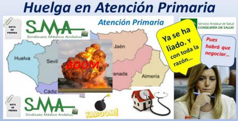 El SMA convocará huelga médica en Atención Primaria a partir del 27 de Noviembre.