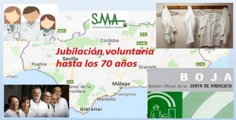 Publicada en el BOJA la resolución que prolonga voluntariamente la jubilación hasta los 70 años.