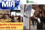 MIR examen