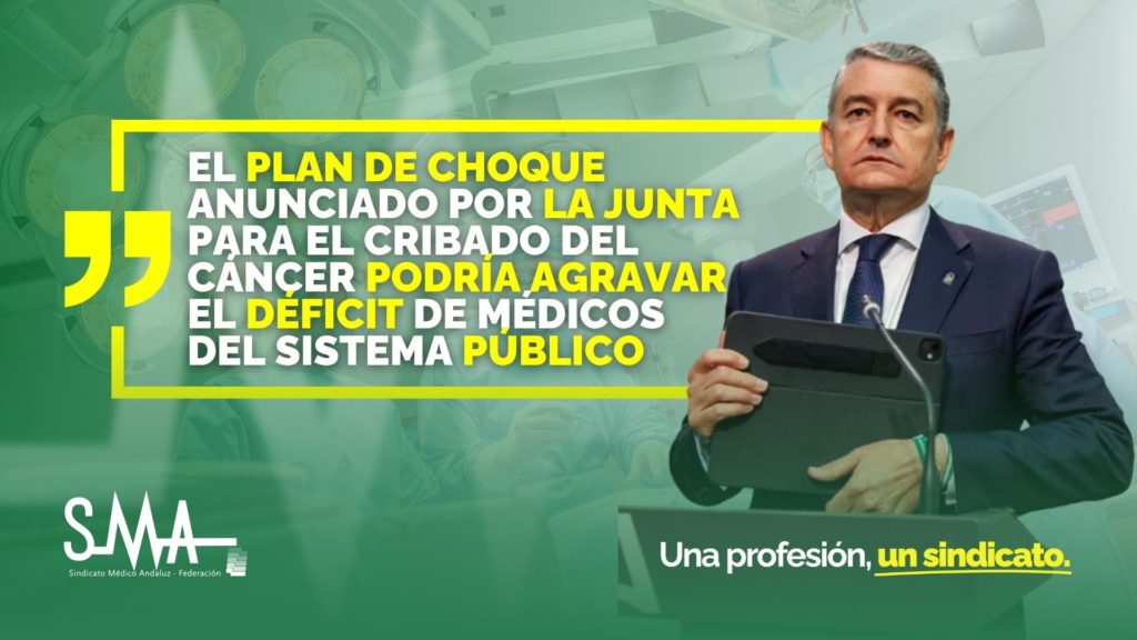 El plan de choque anunciado por la Junta para el cribado del cáncer ...
